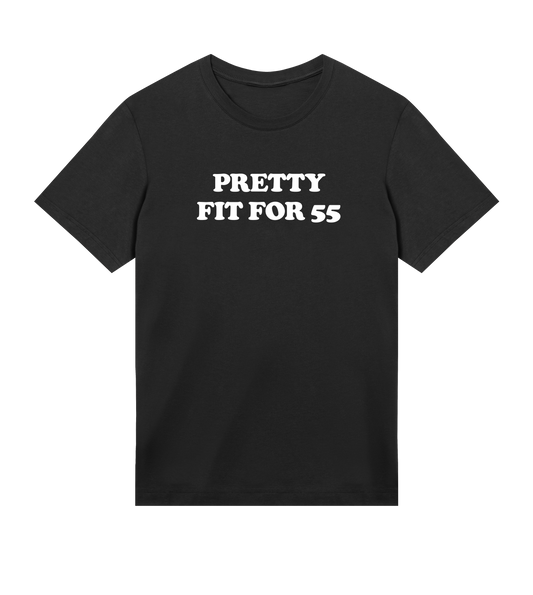 "Pretty fit for 55" (m white)