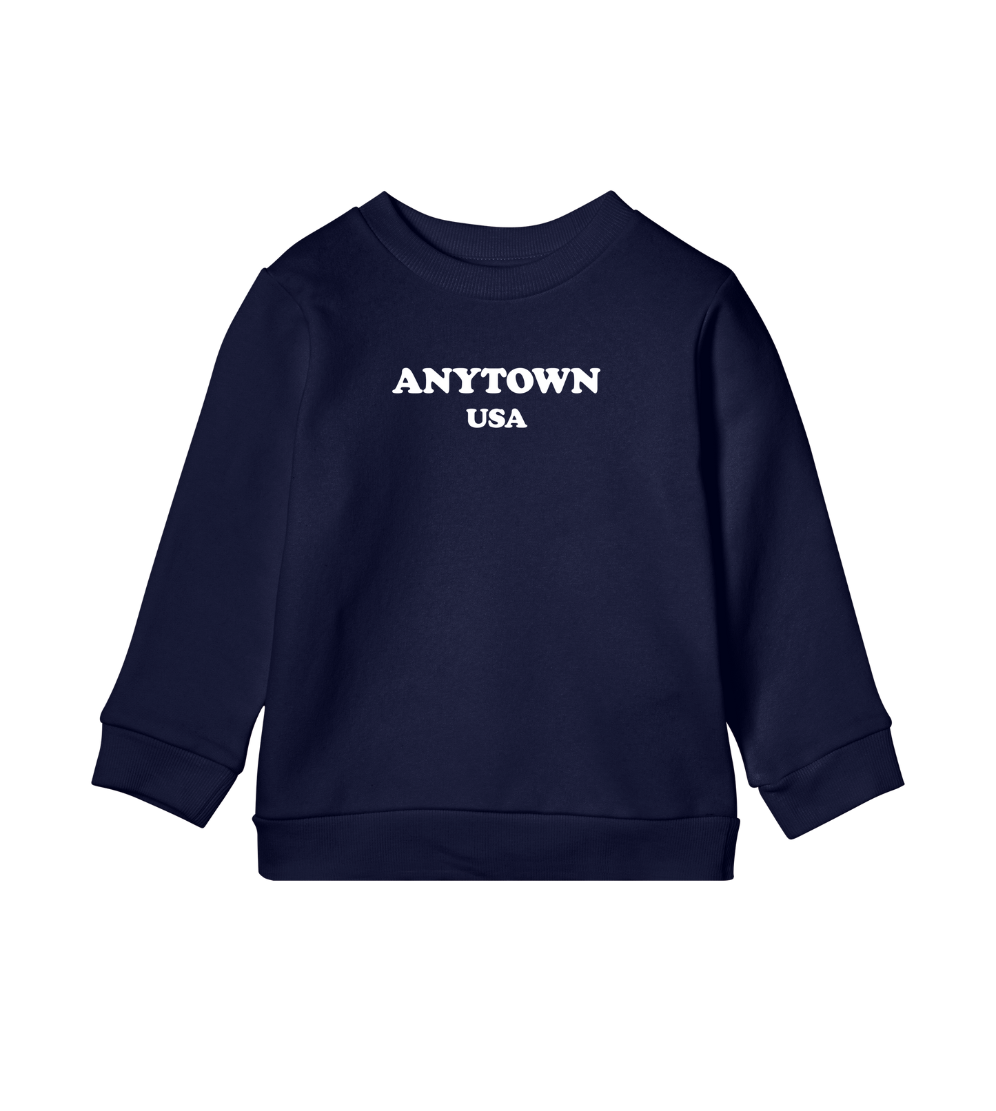 Anytown USA (kids, white print)