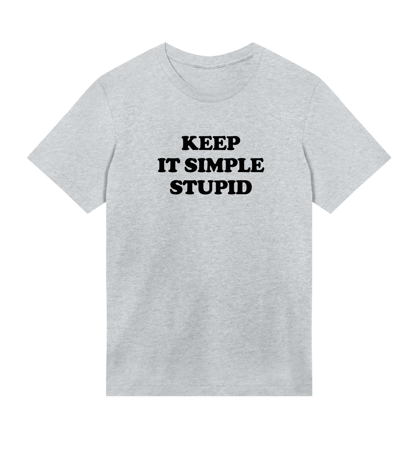 "Keep it simple" (m black)