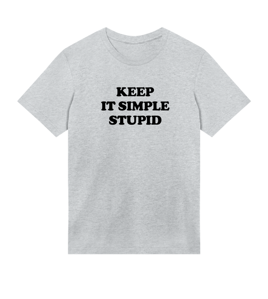 "Keep it simple" (m black)