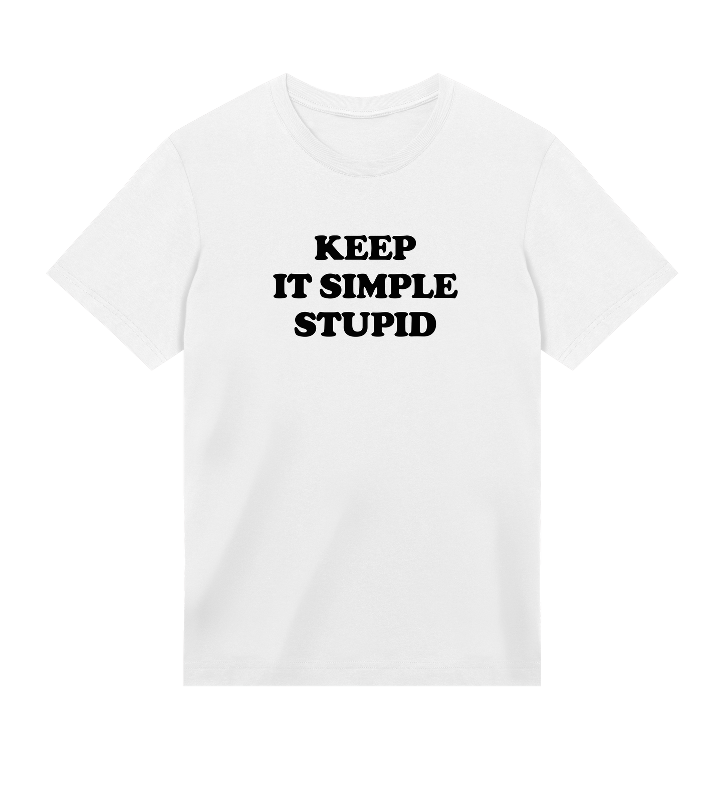 "Keep it simple" (m black)