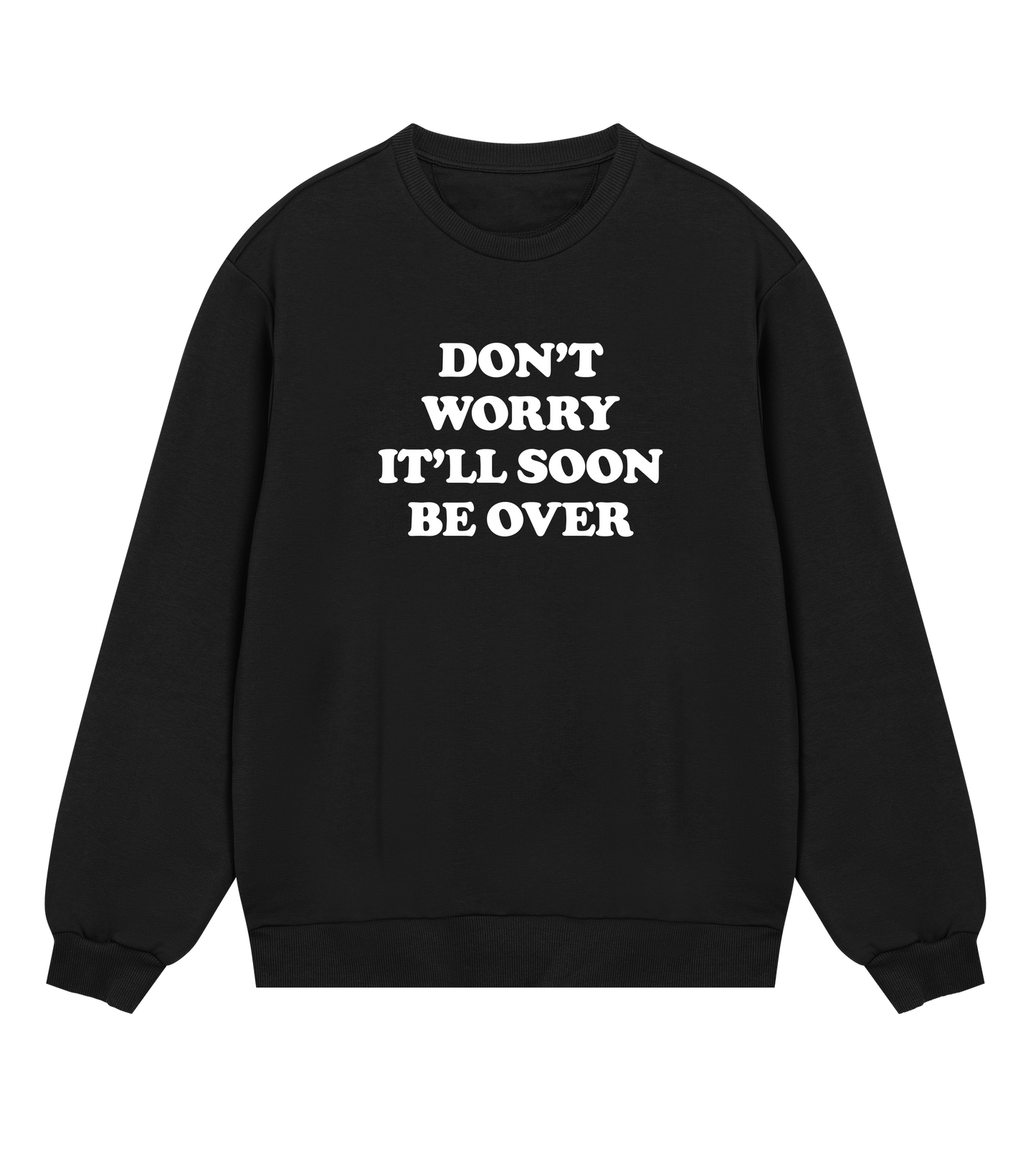 Don't worry (m reg white print)