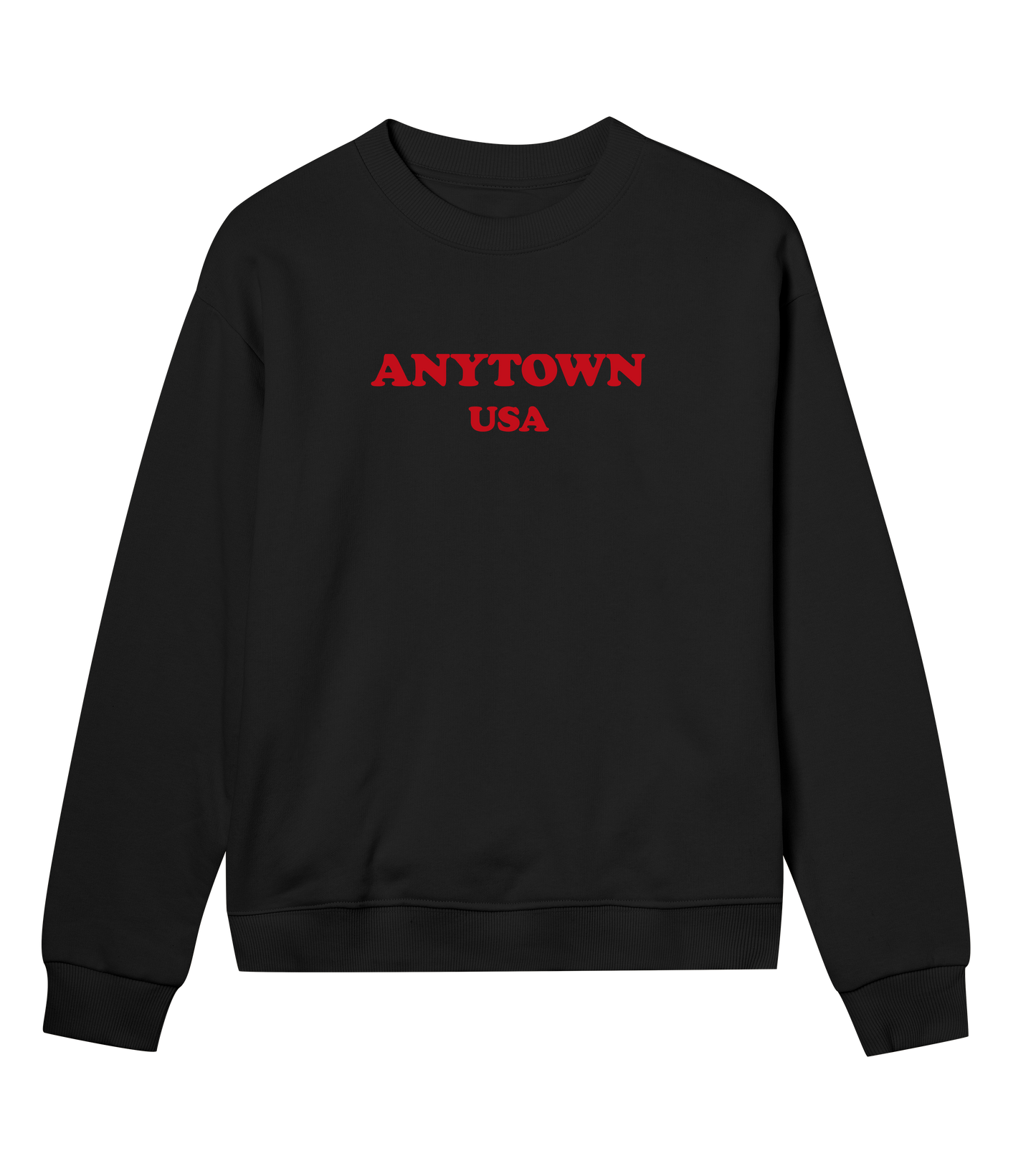 Anytown USA (women regular, red print)