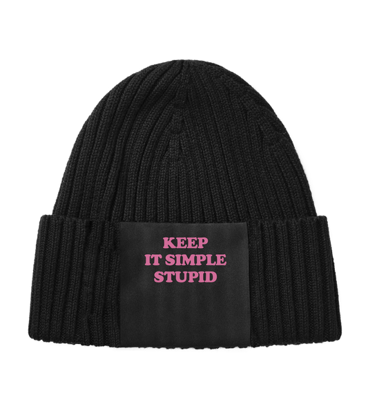 Keep it simple stupid (beanie pink)