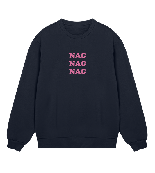 Nag nag nag (mens regular, pink print)