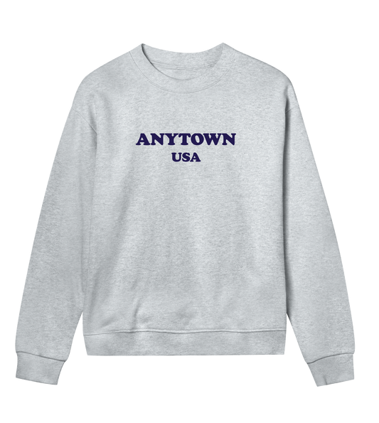 Anytown USA (women regular, blue print)