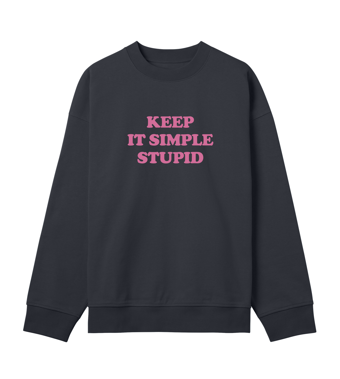 Keep it simple (mens boxy, pink print)