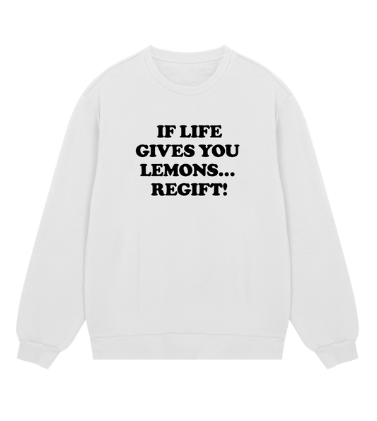 "Regift" (mens regular, black print)