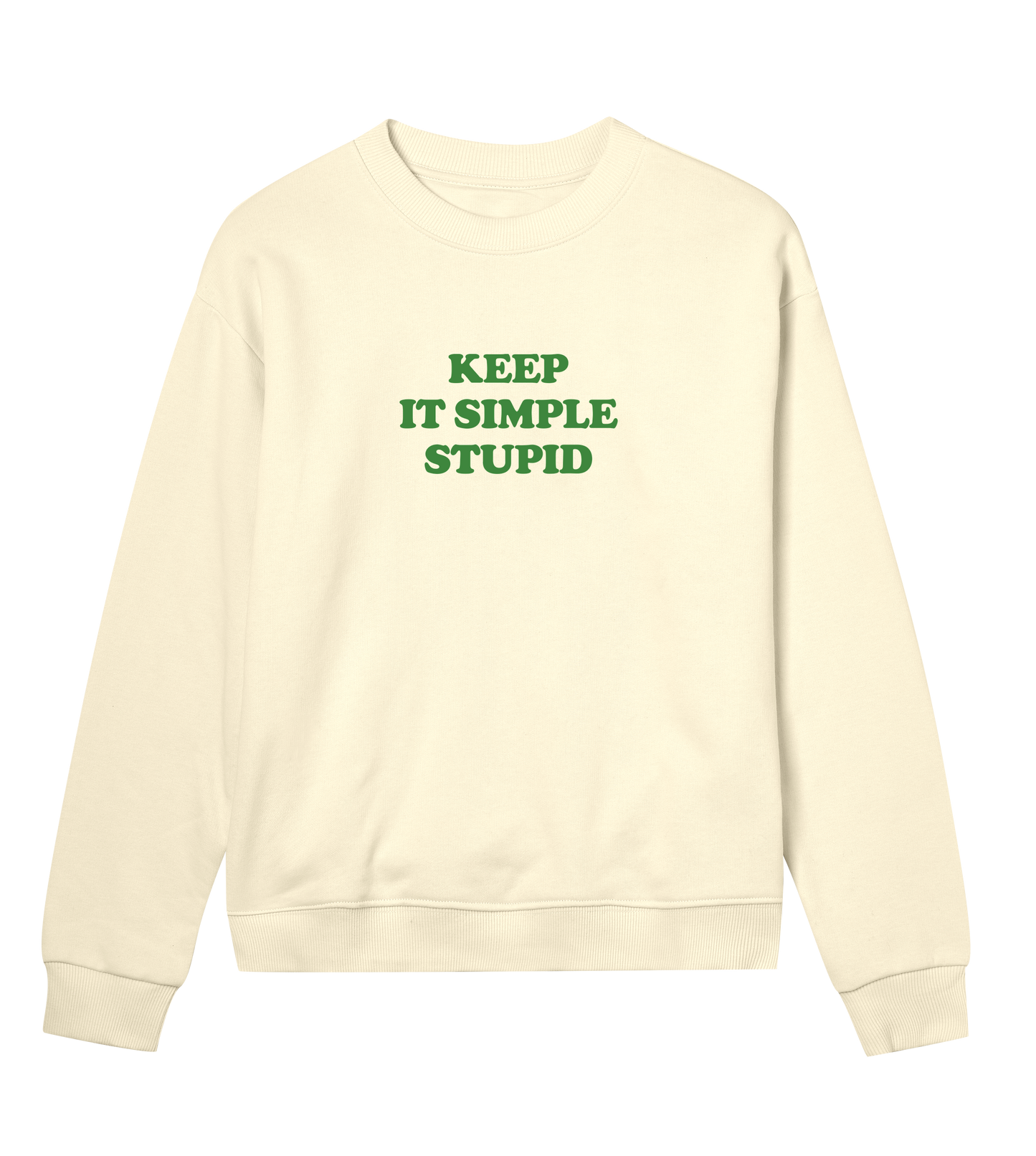 Keep it simple stupid (women regular, green print)